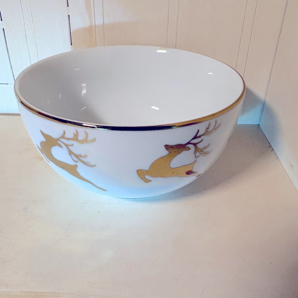 Holiday Homes deer bowl.